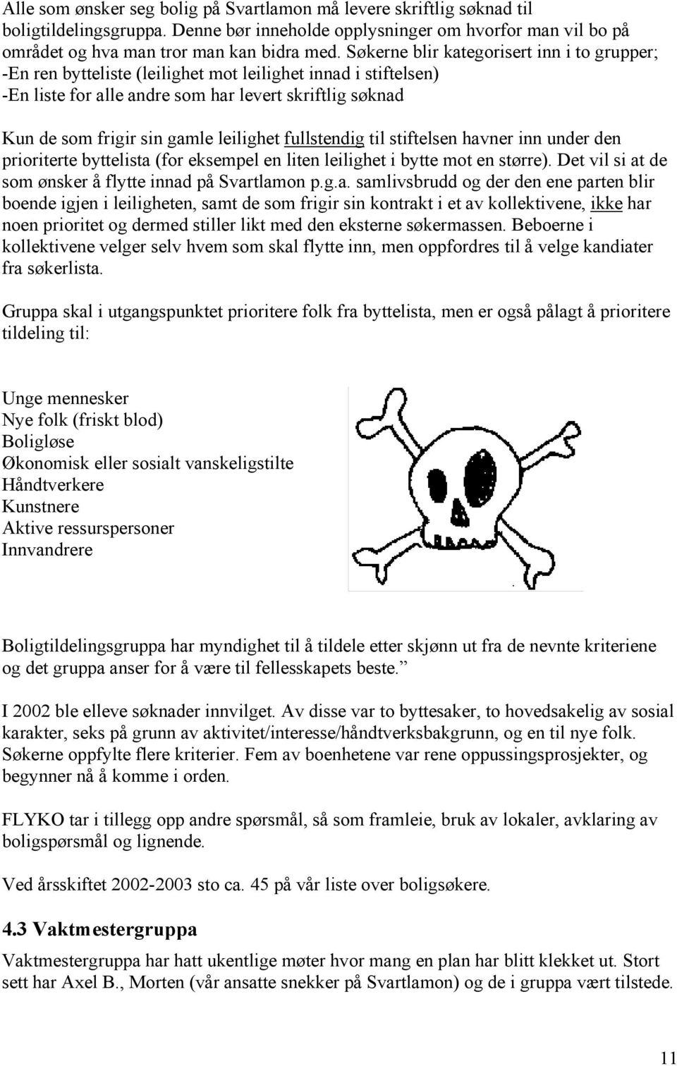 leilighet fullstendig til stiftelsen hav