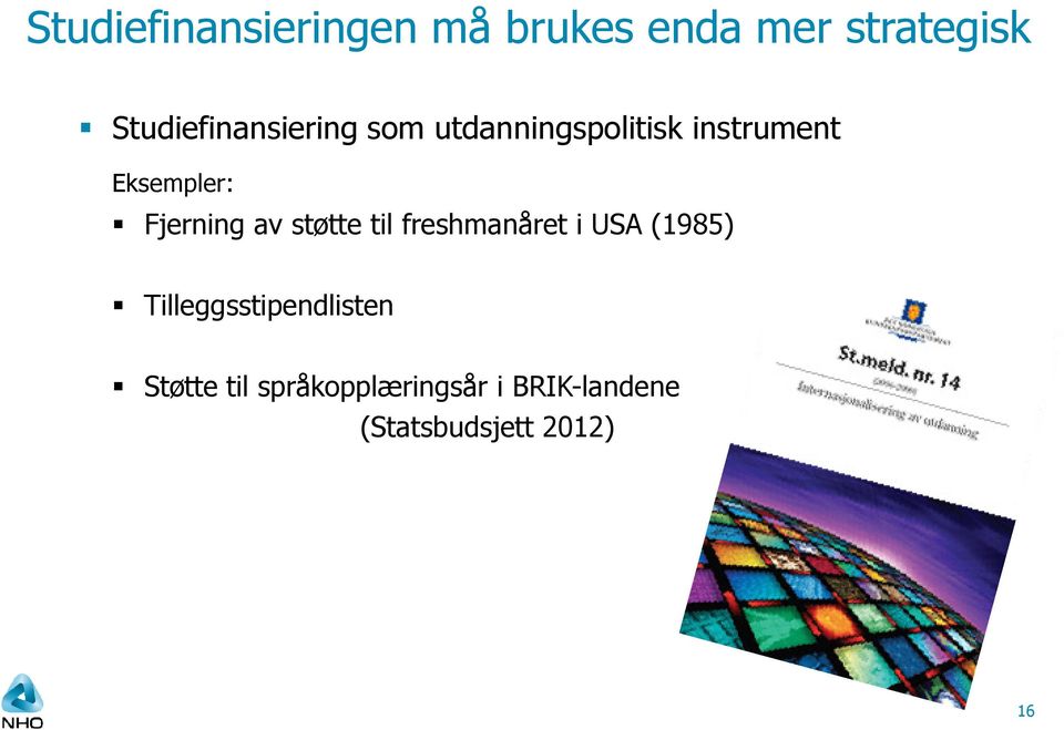 Fjerning av støtte til freshmanåret i USA (1985)