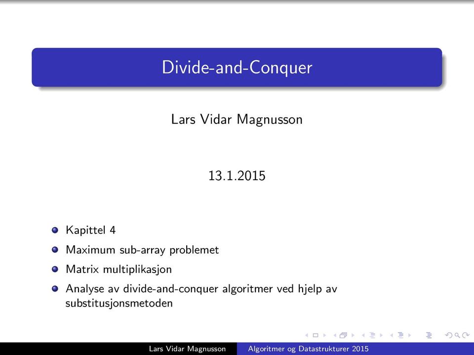 Matrix multiplikasjon Analyse av