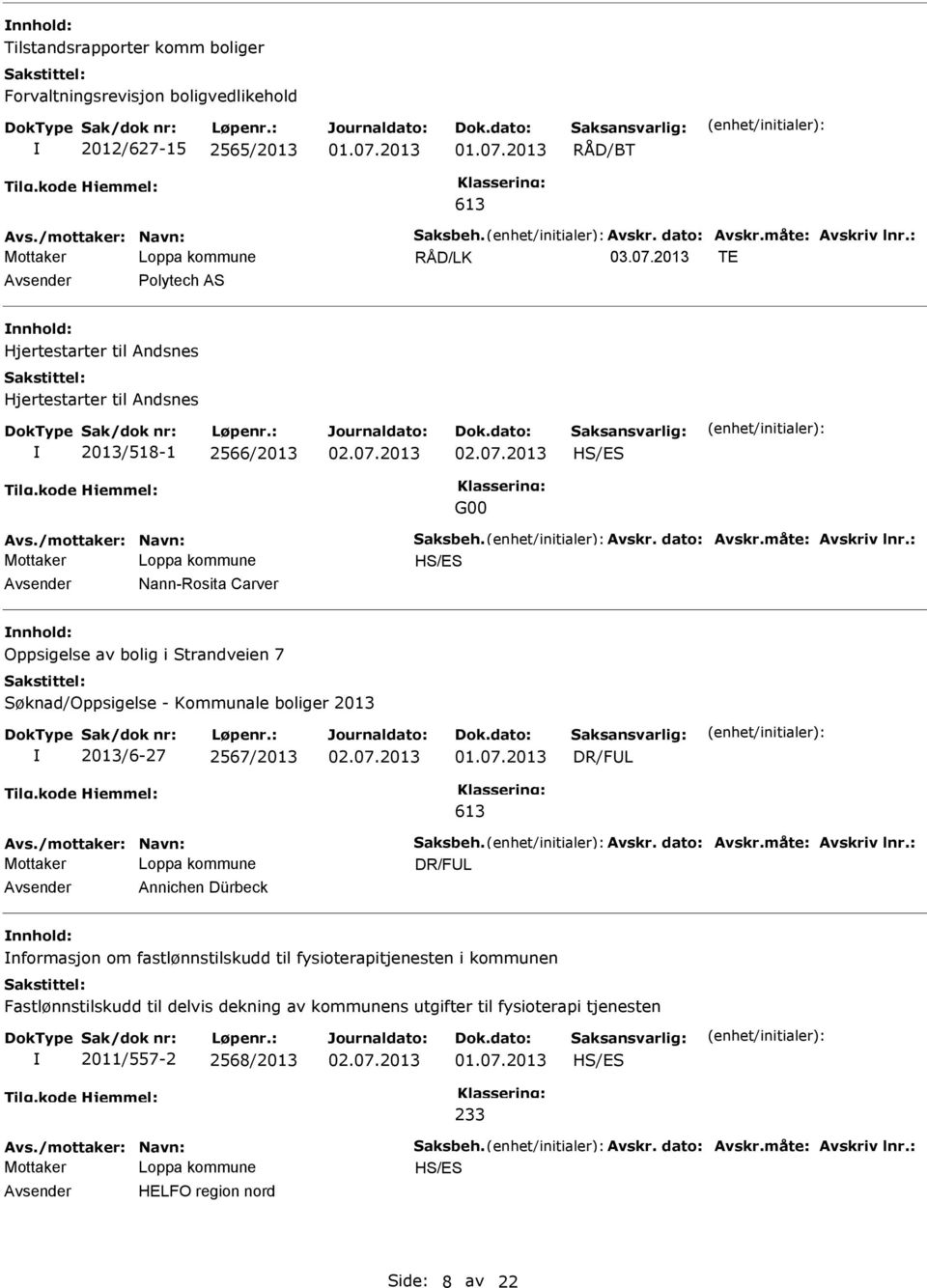 Søknad/Oppsigelse - Kommunale boliger 2013 2013/6-27 2567/2013 613 Annichen Dürbeck nnhold: nformasjon om fastlønnstilskudd til