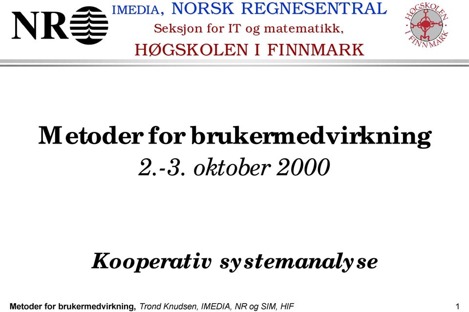 brukermedvirkning 2.-3.