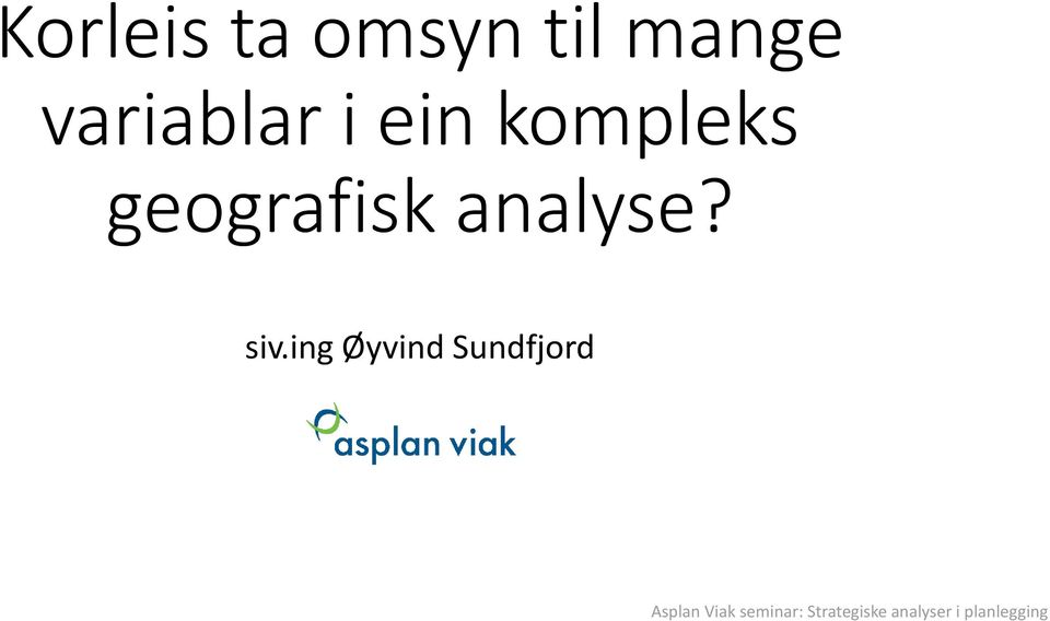 kompleks geografisk