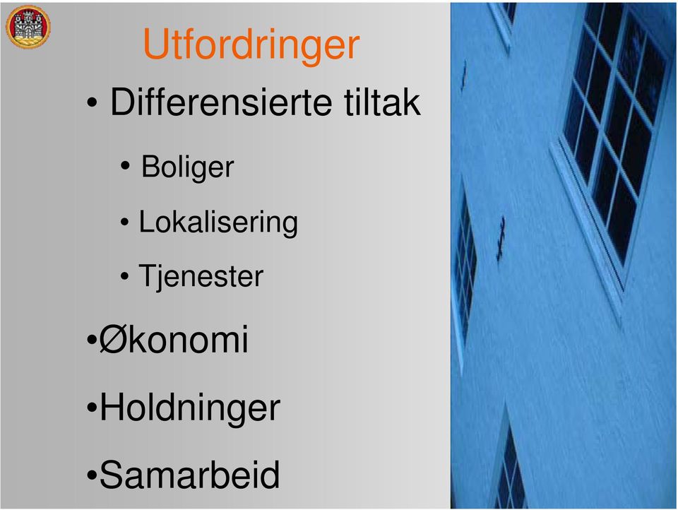 Boliger Lokalisering