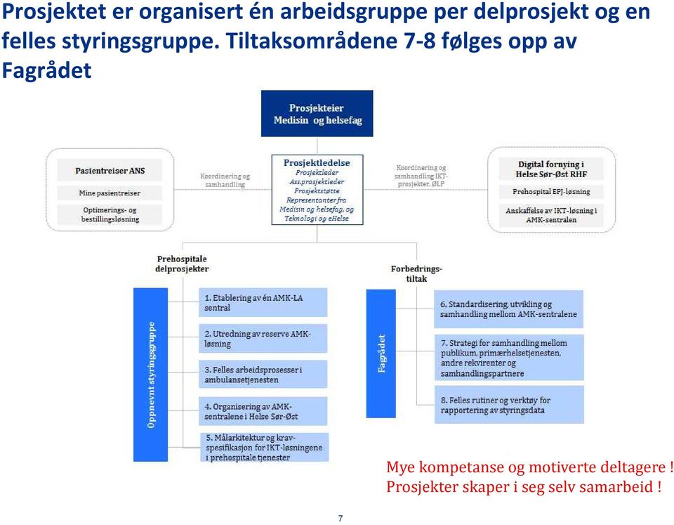 Tiltaksområdene 7-8 følges opp av Fagrådet Mye