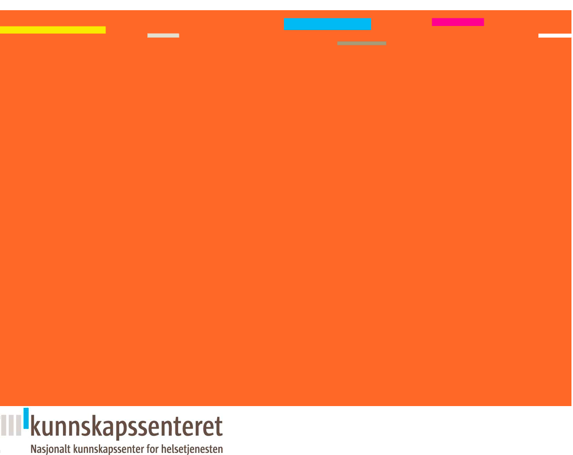 Foresattes vurderinger av tilbudet ved barne- og ungdomspsykiatriske poliklinikker i 2006