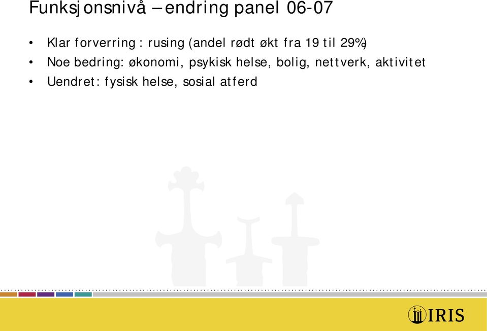 29%) Noe bering: økonomi, psykisk helse,