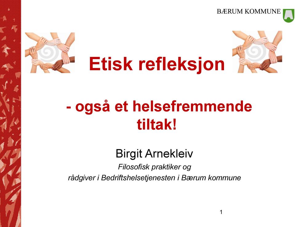 Birgit Arnekleiv Filosofisk