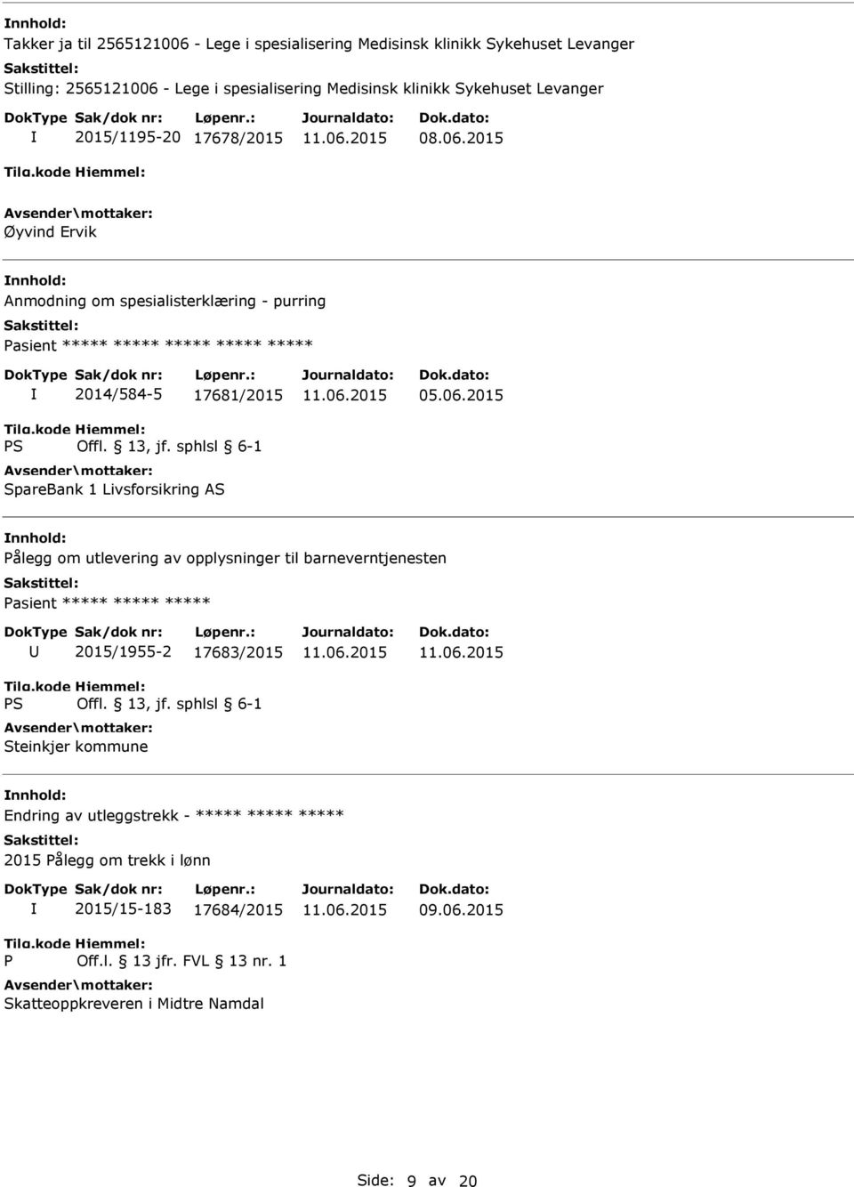 Livsforsikring AS 05.06.