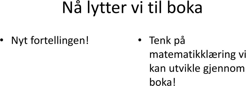 Tenk på