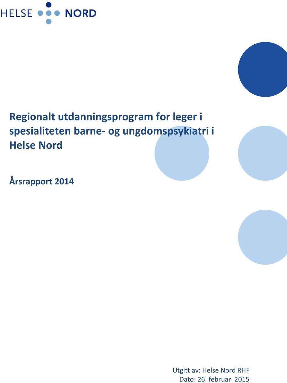 ungdomspsykiatri i Helse Nord