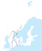 Norvarg Ververis Norvarg Appraisal Appraisal Nucula Ensis Ververis Appraisal Saturn NSGI-rør: 70 MSm 3 /dag i 2016 Ny infrastruktur Ny infrastruktur fra uåpnede områder Norskehavet Sub-basalt