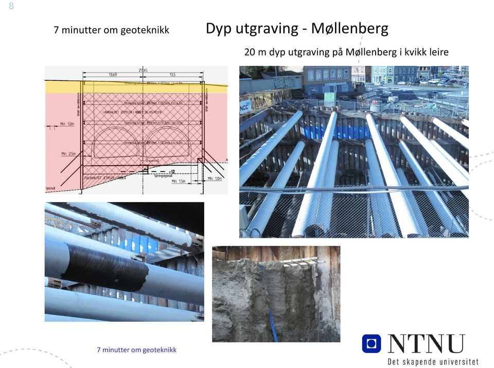 dyp utgraving på