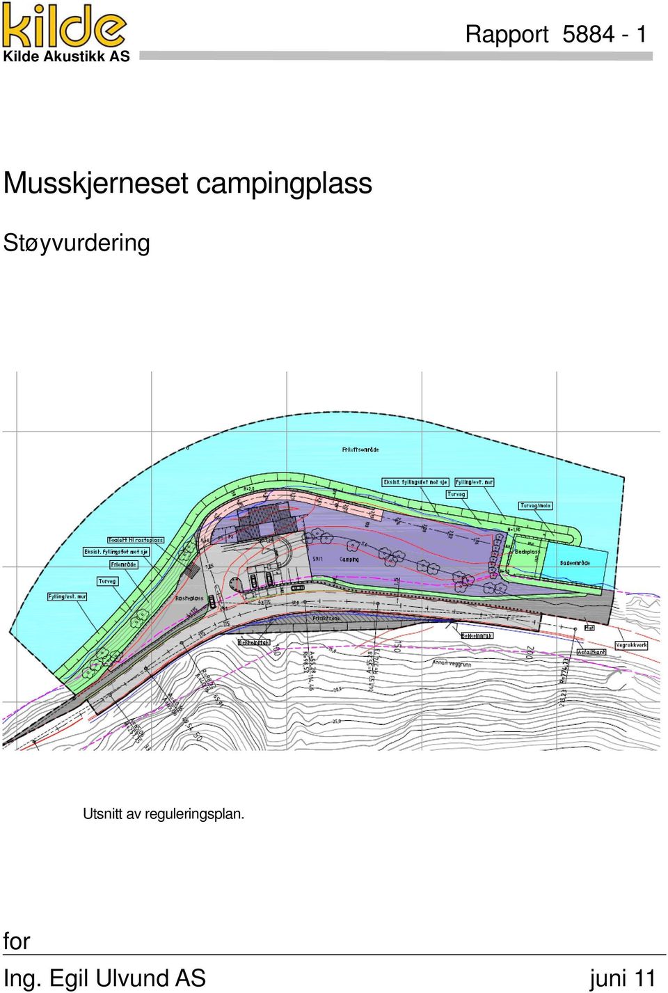 Støyvurdering Utsnitt av