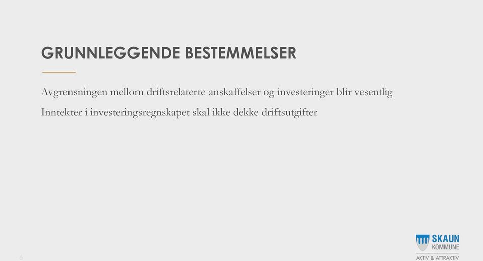 investeringer blir vesentlig Inntekter i