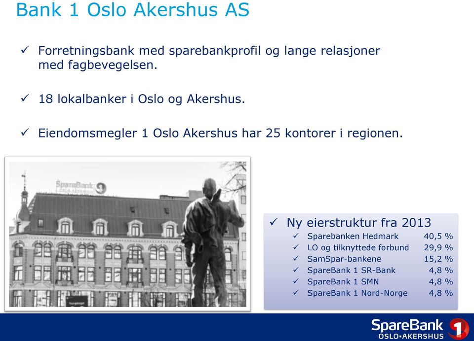 Eiendomsmegler 1 Oslo Akershus har 25 kontorer i regionen.