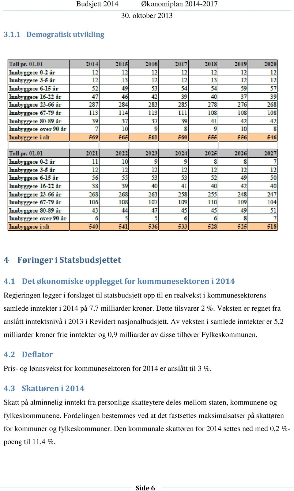 Dette tilsvarer 2 %. Veksten er regnet fra anslått inntektsnivå i 2013 i Revidert nasjonalbudsjett.