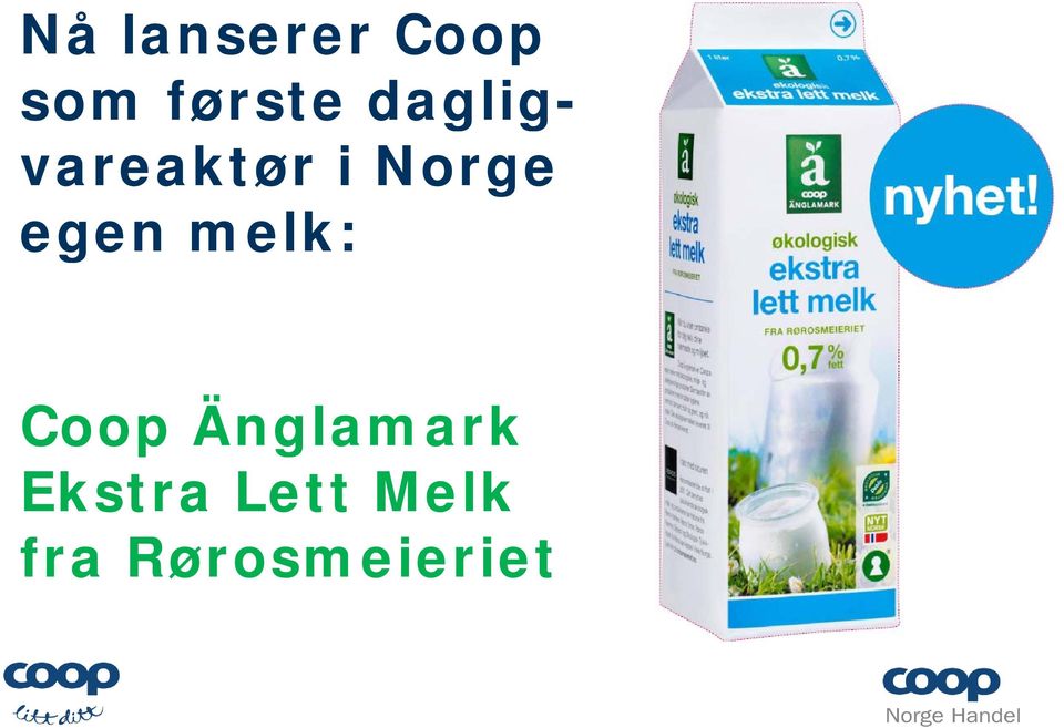 egen melk: Coop Änglamark