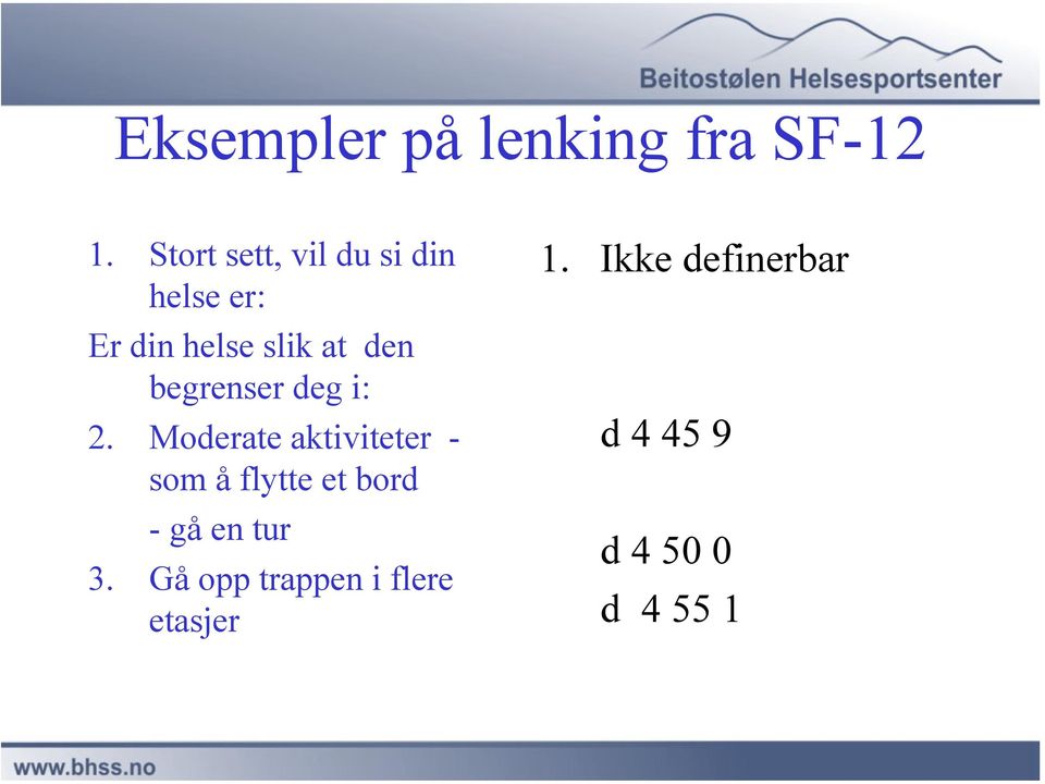 begrenser deg i: 2.