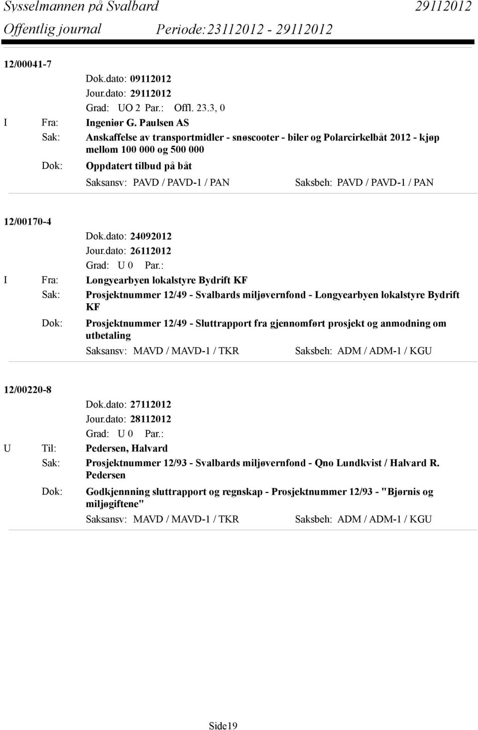 PAVD-1 / PAN 12/00170-4 Dok.dato: 24092012 Jour.