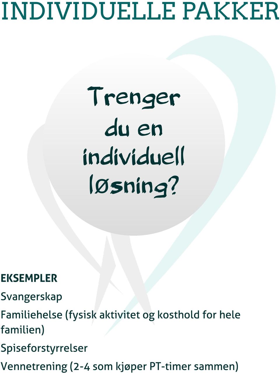 EKSEMPLER Svangerskap Familiehelse (fysisk