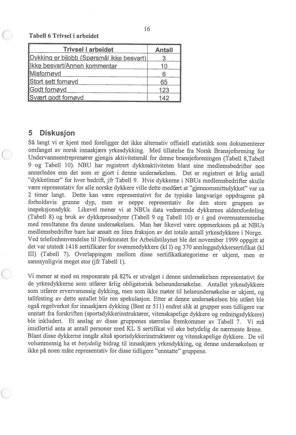 Et anslag av disse gruppenes størrelse fremkommer av Tabell 7. Vi må ikke på noen måte representativ for disse tidligere unntatte gruppene.