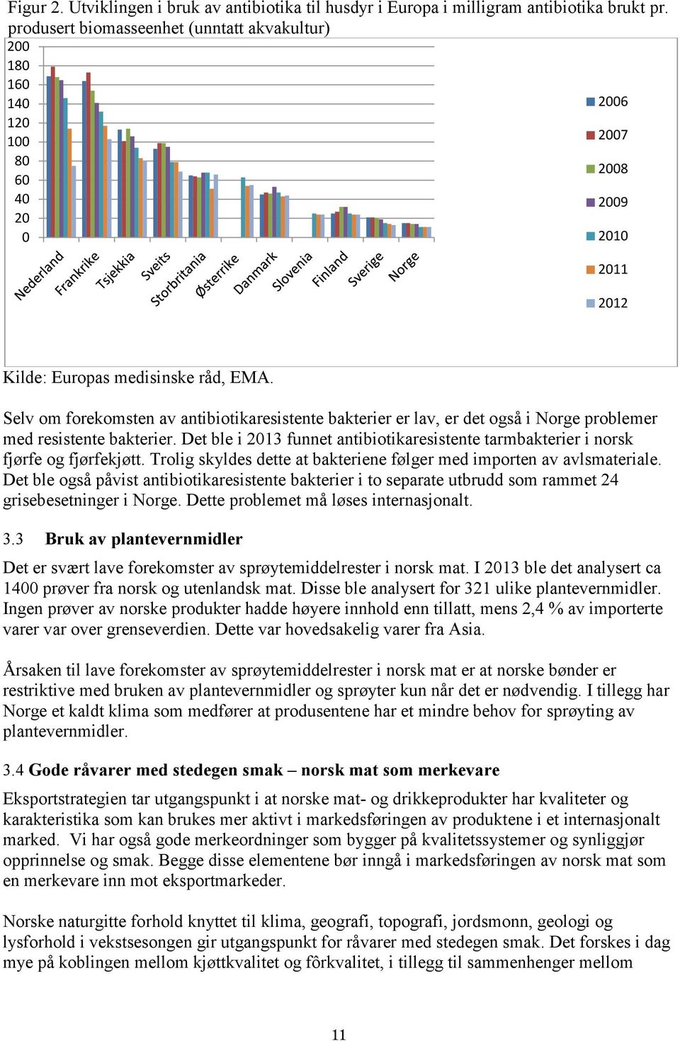 Selv om forekomsten av antibiotikaresistente bakterier er lav, er det også i Norge problemer med resistente bakterier.