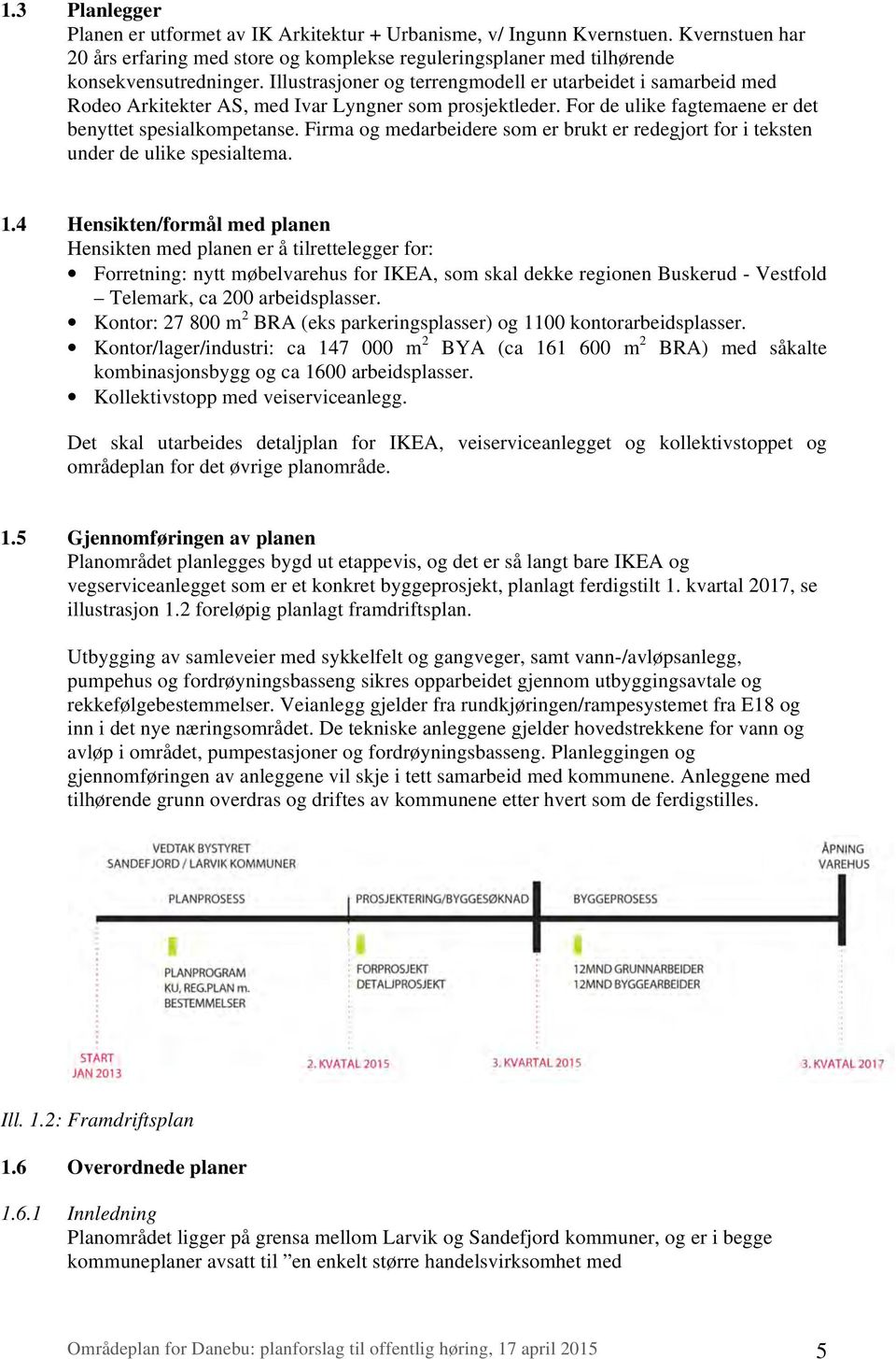 Firma og medarbeidere som er brukt er redegjort for i teksten under de ulike spesialtema. 1.