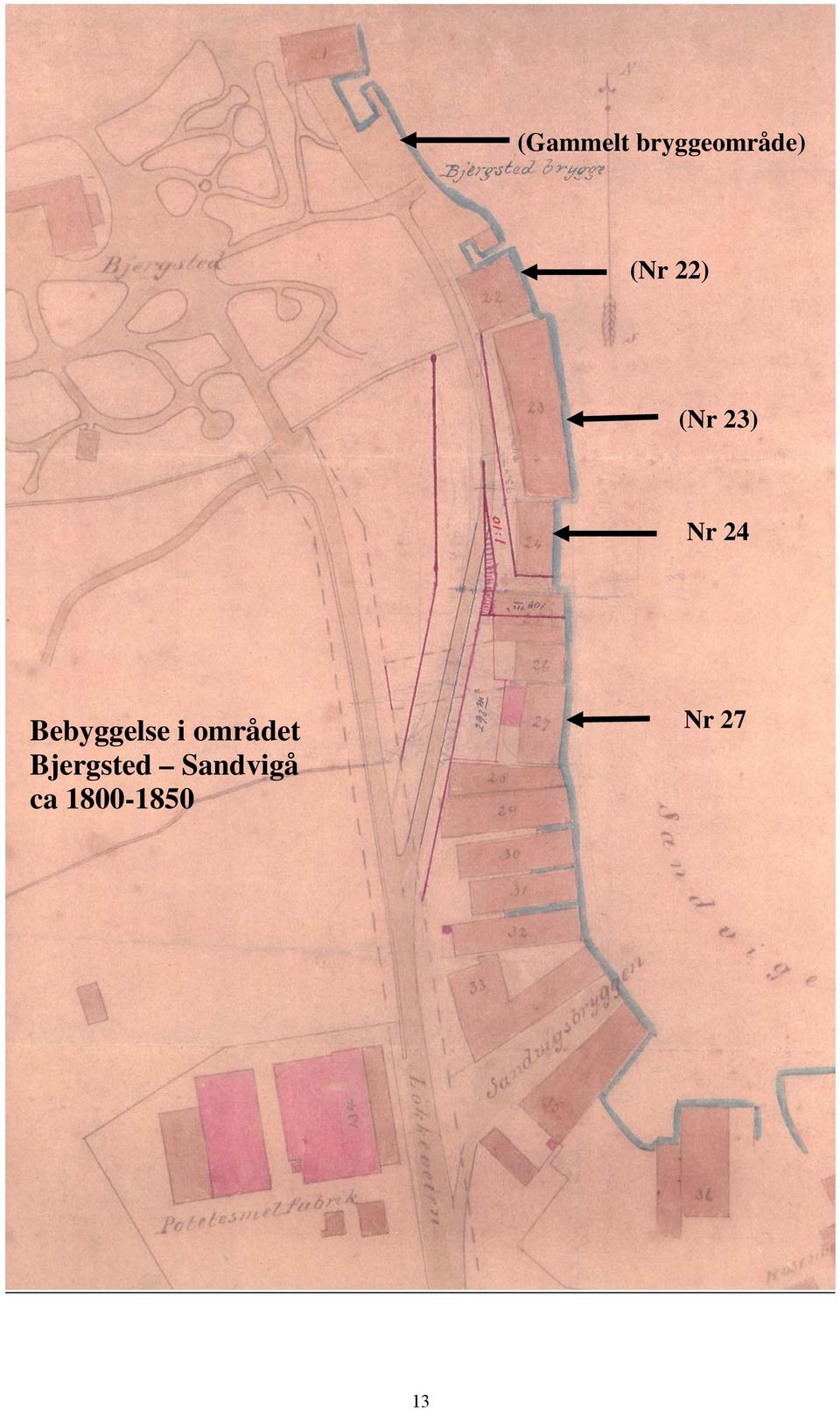 Bebyggelse i området