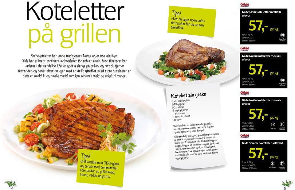 Det er godt å slenge på grillen, og hvis du fjerner fettranden og benet sitter du igjen med en deilig ytrefilet.