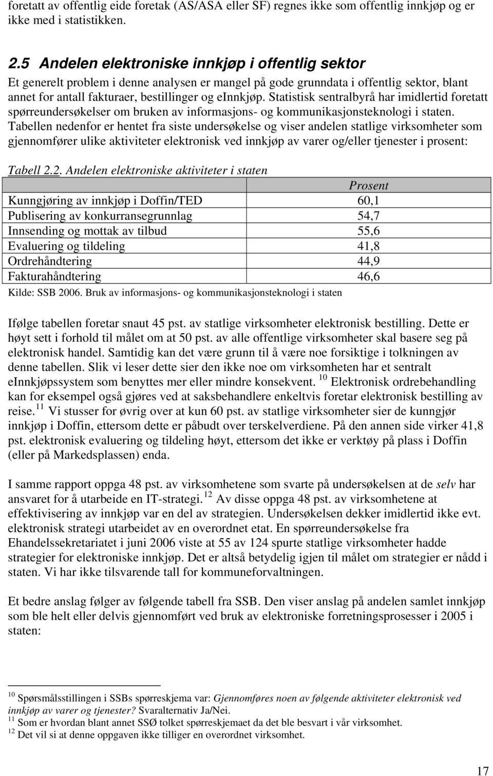 Statistisk sentralbyrå har imidlertid foretatt spørreundersøkelser om bruken av informasjons- og kommunikasjonsteknologi i staten.