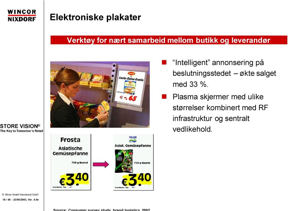 Plasma skjermer med ulike størrelser kombinert med RF infrastruktur og sentralt