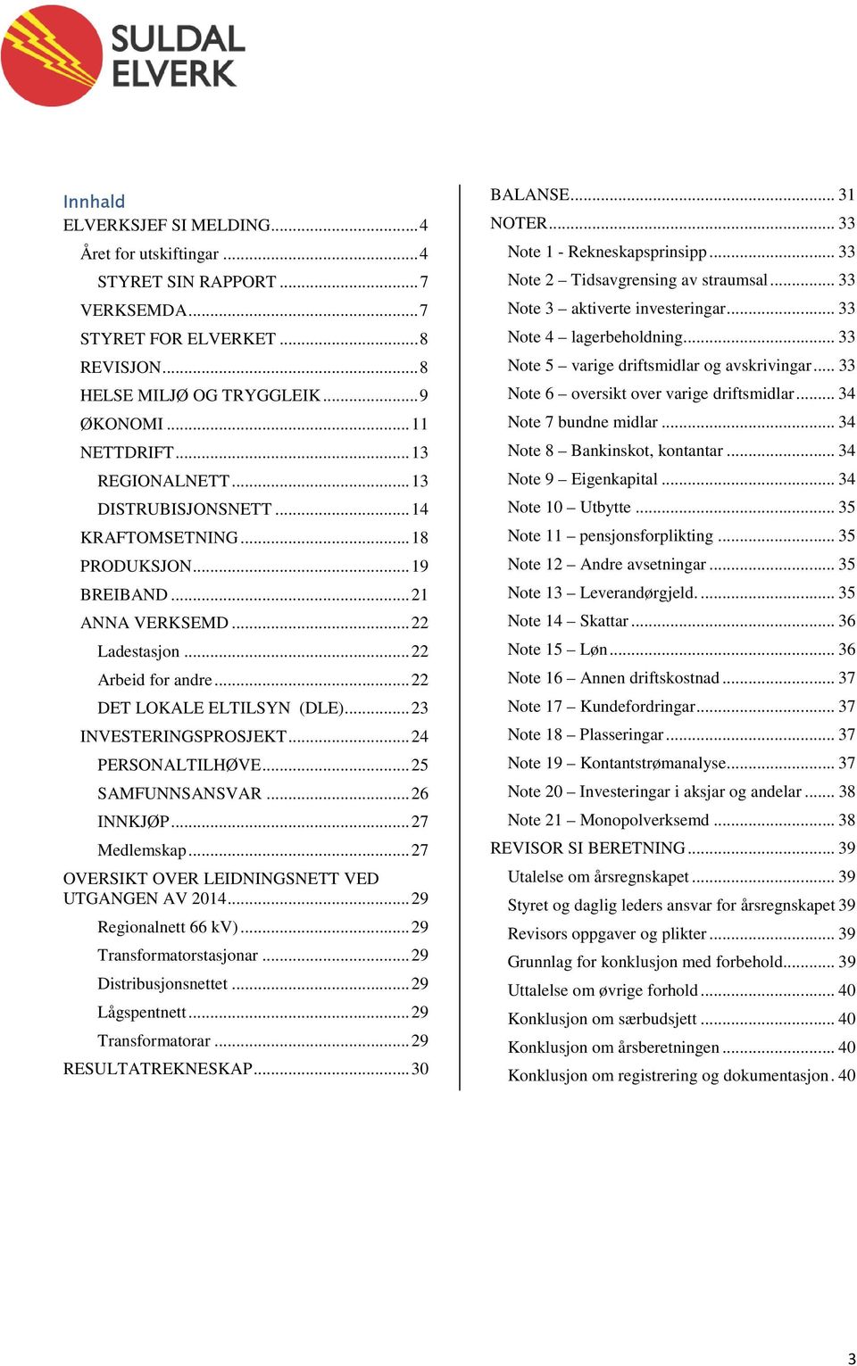 .. 23 INVESTERINGSPROSJEKT... 24 PERSONALTILHØVE... 25 SAMFUNNSANSVAR... 26 INNKJØP... 27 Medlemskap... 27 OVERSIKT OVER LEIDNINGSNETT VED UTGANGEN AV 2014... 29 Regionalnett 66 kv).