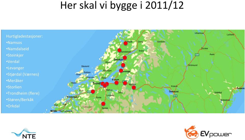 Steinkjer Verdal Levanger Stjørdal