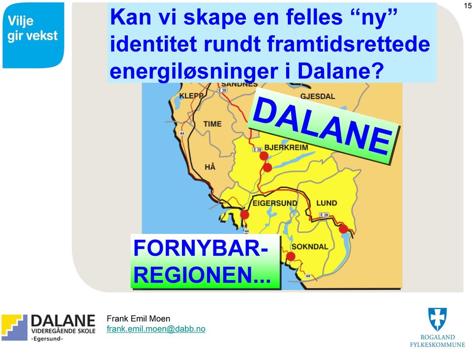 energiløsninger i Dalane?