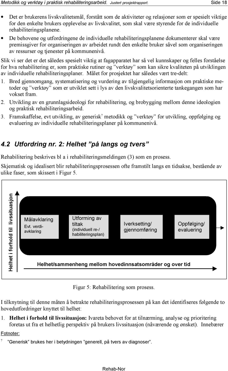 individuelle rehabiliteringsplanene.