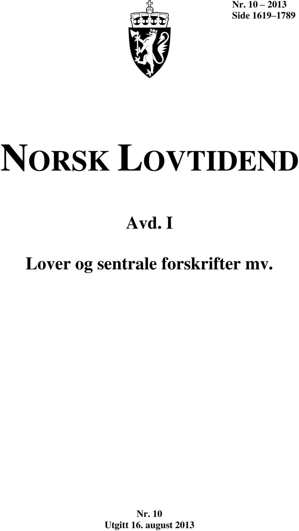 I Lover og sentrale