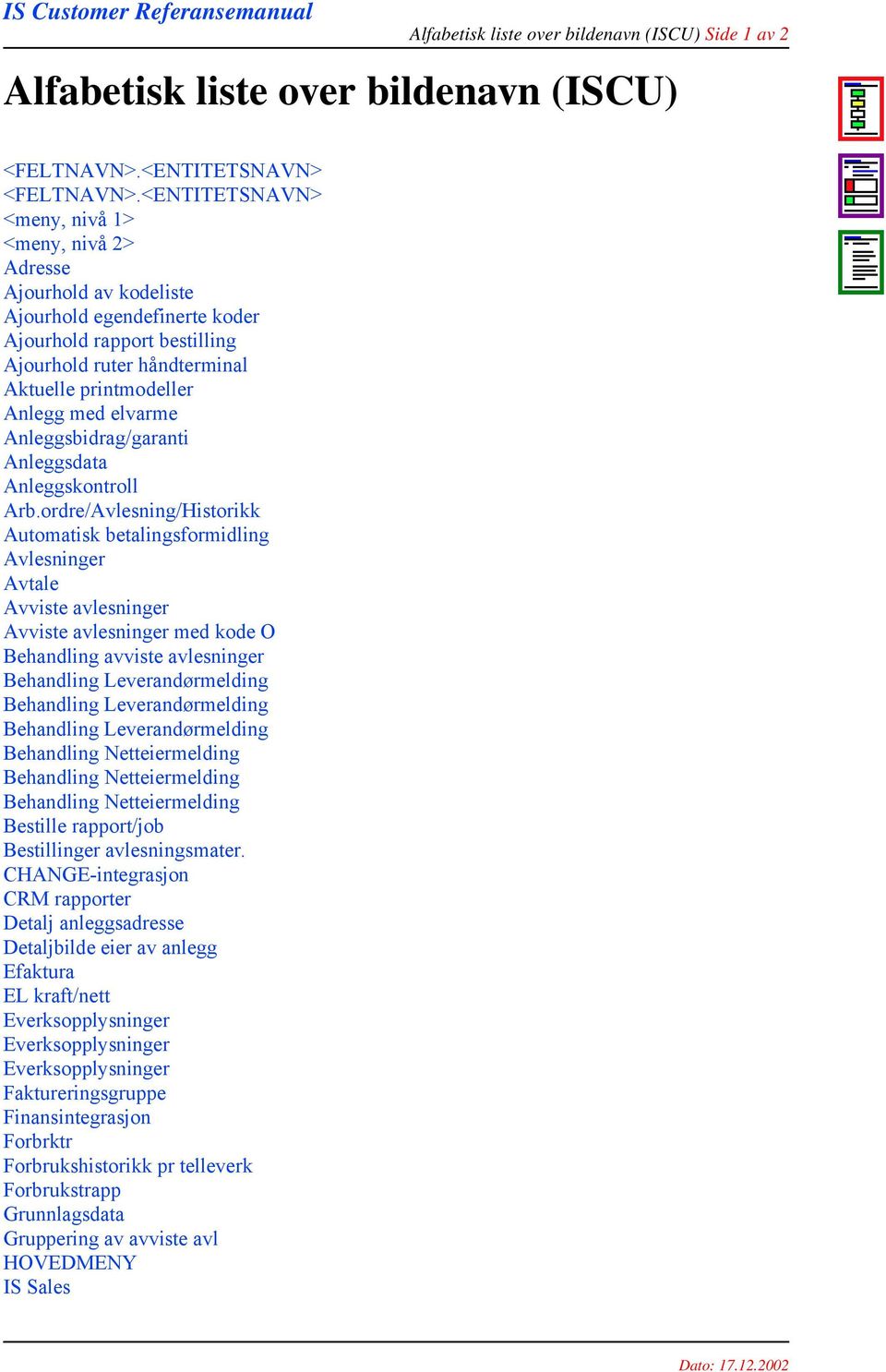 elvarme Anleggsbidrag/garanti Anleggsdata Anleggskontroll Arb.