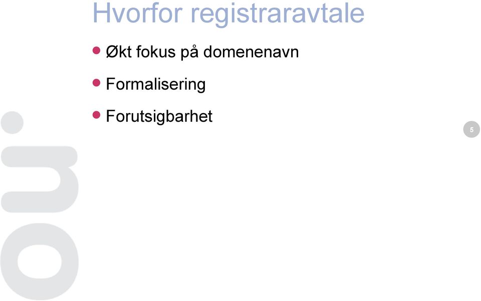 fokus på domenenavn