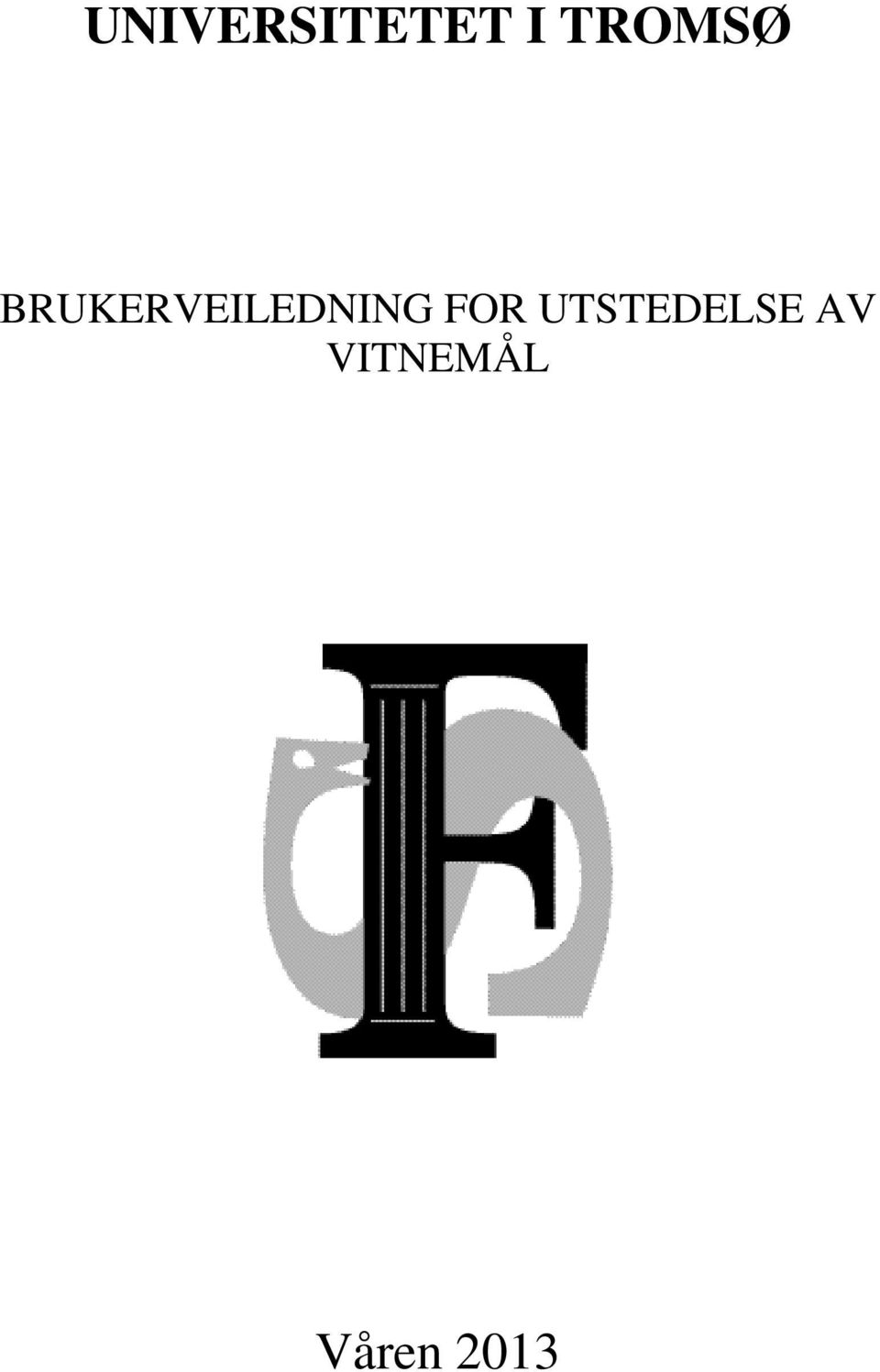 BRUKERVEILEDNING