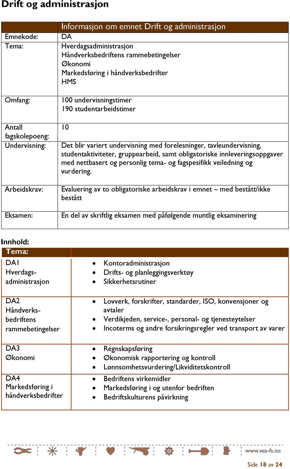 studentaktiviteter, gruppearbeid, samt obligatoriske innleveringsoppgaver med nettbasert og personlig tema- og fagspesifikk veiledning og vurdering.