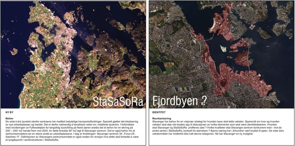 I forbindelse med revideringen av Fylkesdelplan for langsiktig byutvikling på Nord-Jæren anslås det et behov for en økning på 200 250 m2 handel frem mot 2020.