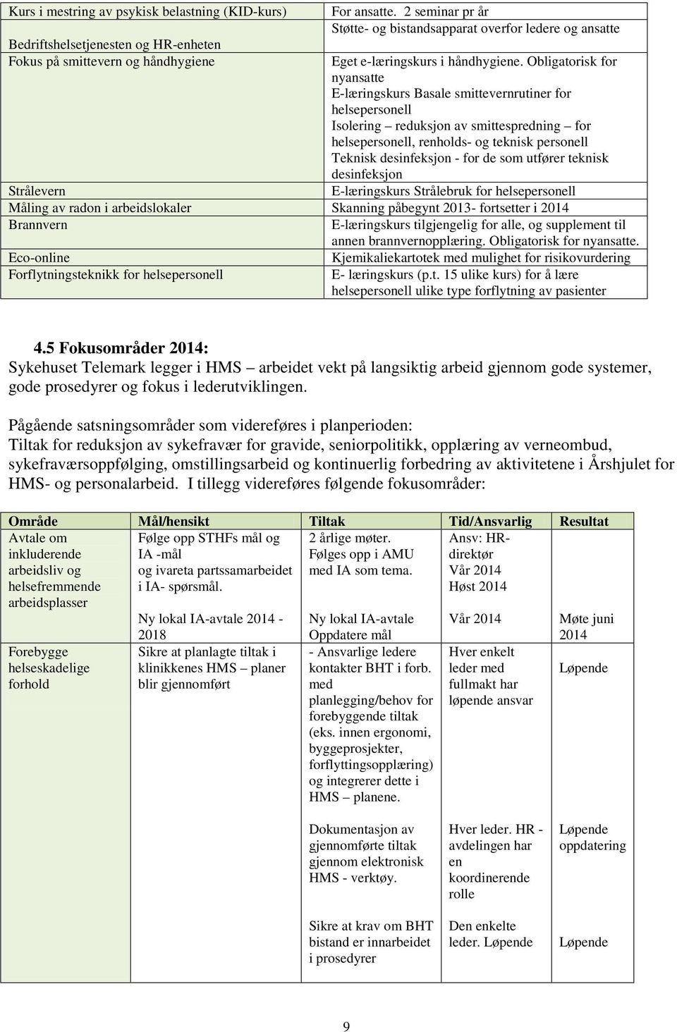 Obligatorisk for nyansatte E-læringskurs Basale smittevernrutiner for helsepersonell Isolering reduksjon av smittespredning for helsepersonell, renholds- og teknisk personell Teknisk desinfeksjon -