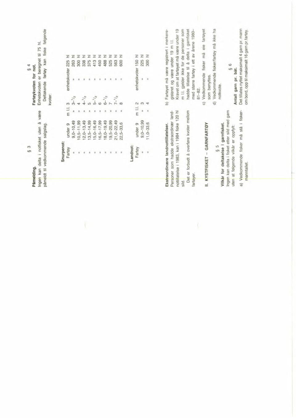 er som hadde ekstraordinær land :else i 1983, kan i 1984 ikke 120 hl sr forbudt A overfare kvoter mellom r. 5 for ddtrbkb I gcirnflskot.