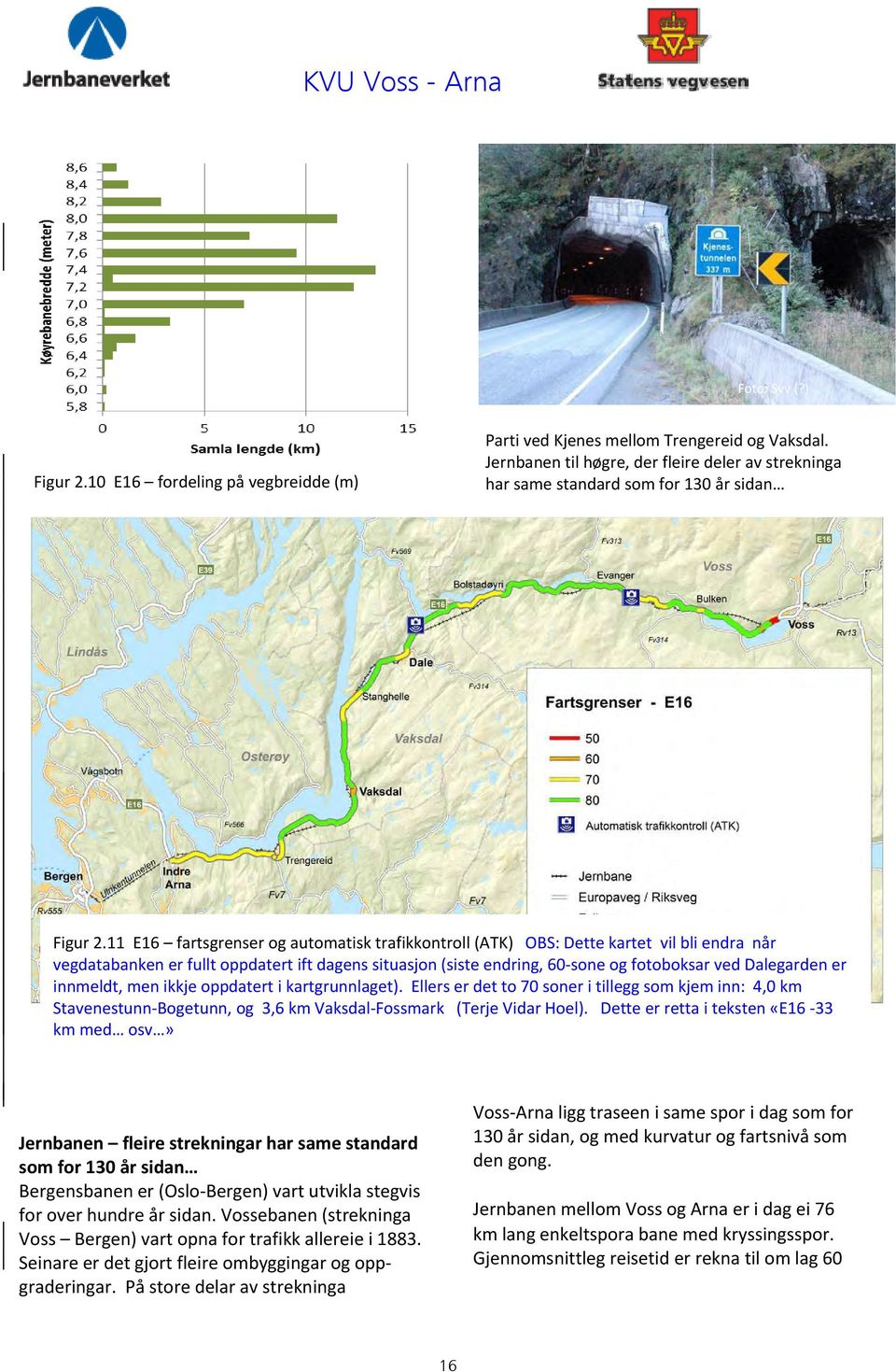 11 E16 fartsgrenser og automatisk trafikkontroll (ATK) OBS: Dette kartet vil bli endra når vegdatabanken er fullt oppdatert ift dagens situasjon (siste endring, 60 sone og fotoboksar ved Dalegarden