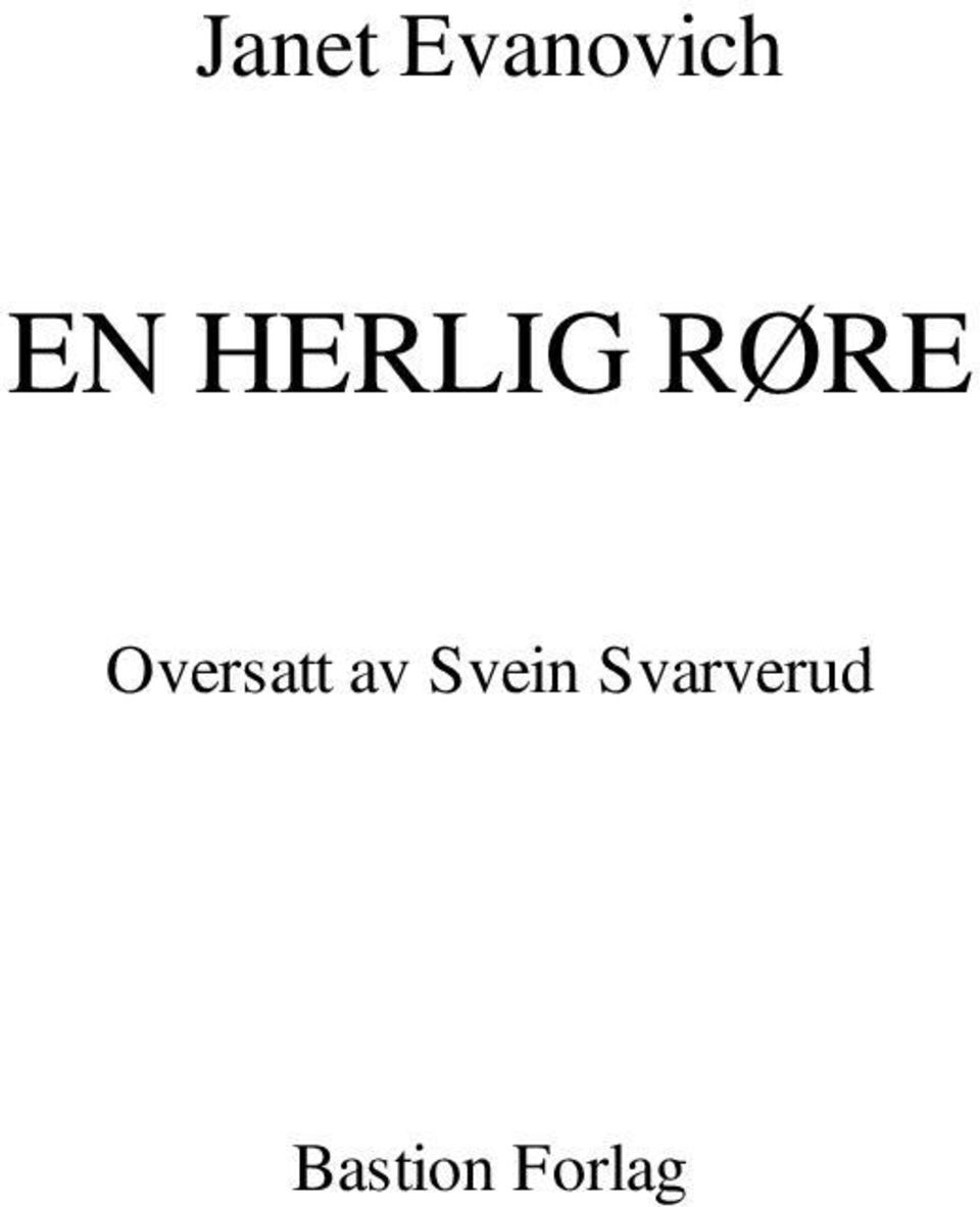 Oversatt av Svein