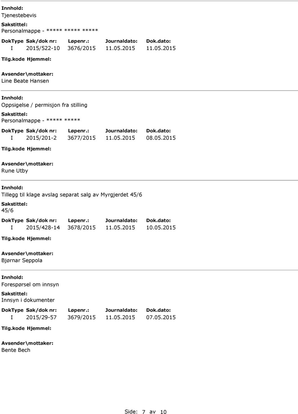 Myrgjerdet 45/6 45/6 2015/428-14 3678/2015 10.05.