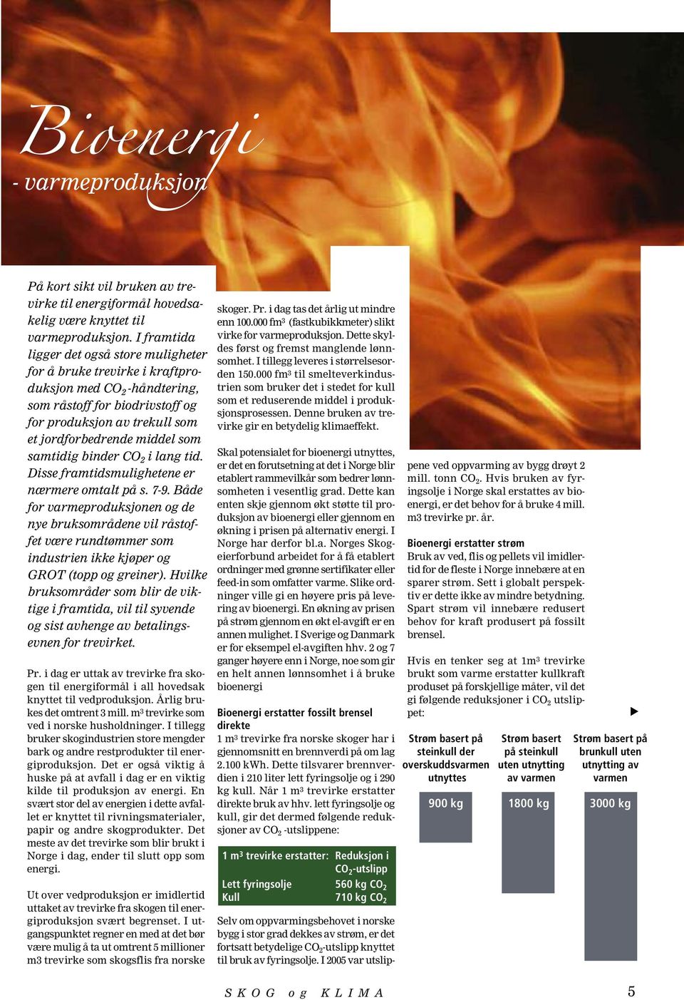 samtidig binder CO 2 i lang tid. Disse framtidsmulighetene er nærmere omtalt på s. 7-9.