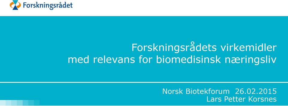 næringsliv Norsk Biotekforum