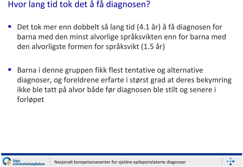 formen for språksvikt (1.