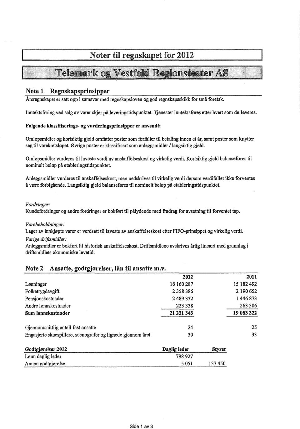 Følgendeklassifiserings-ag vurderingsprinsipper er anvendt: Omløpsmidler og kortsiktig gjeld omfatter poster som forfailer til betaling innen et år, samt poster som knytter seg til varekretsløpet.